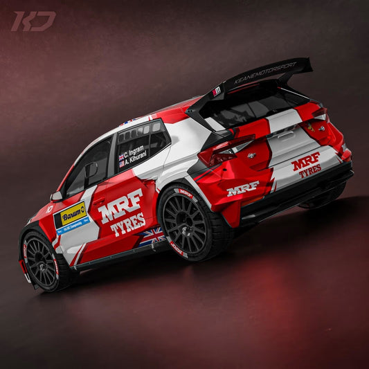 Chris Ingram posílí MRF Tyres na Barum Czech Rally Zlín